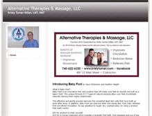 Tablet Screenshot of kristyturner.com